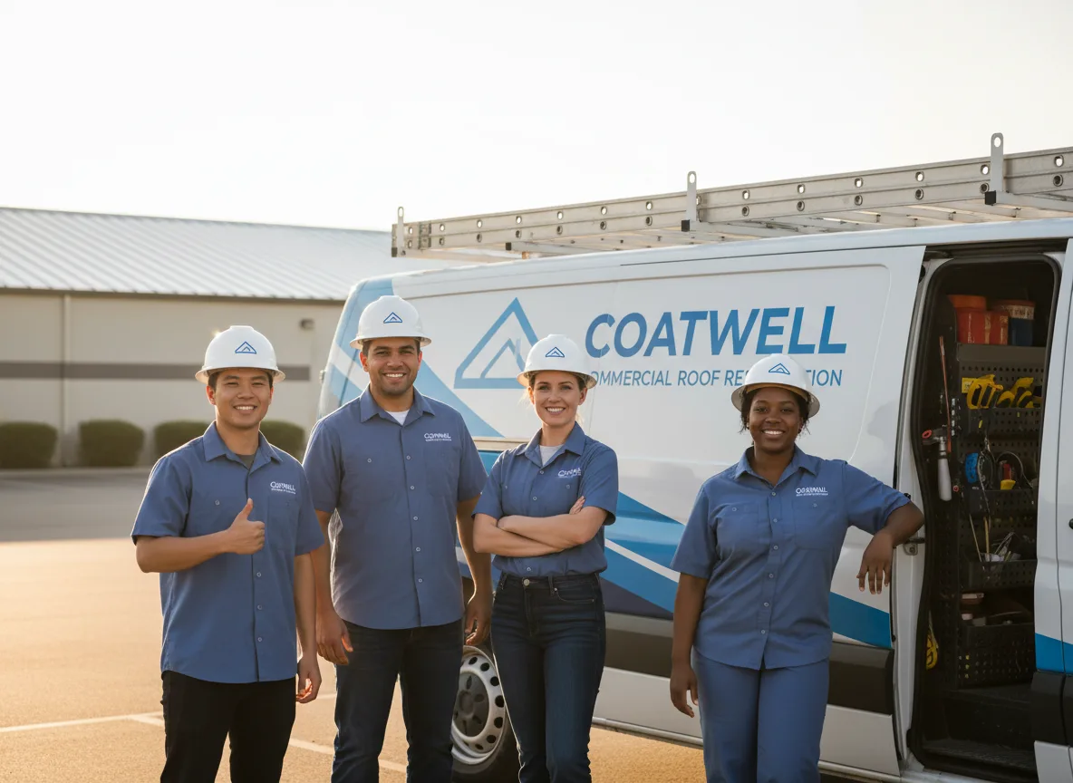 Commercial roof coating company in Leominster, MA